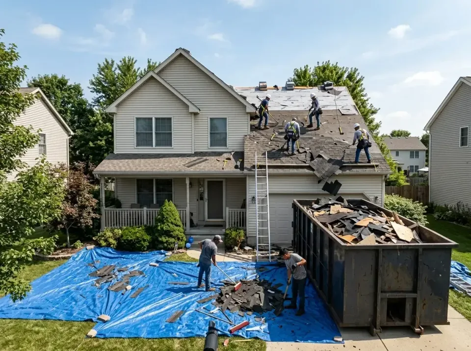 roof-replacement-debris-remova-004 — frequently asked questions, Cheapest Dumpster Rentals in Rock Rapids, IA